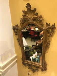 Gold Elongate Mirror