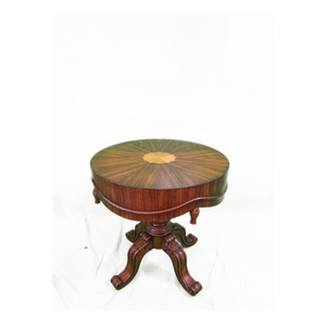 Round Wood Table